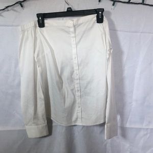 White off the shoulder top